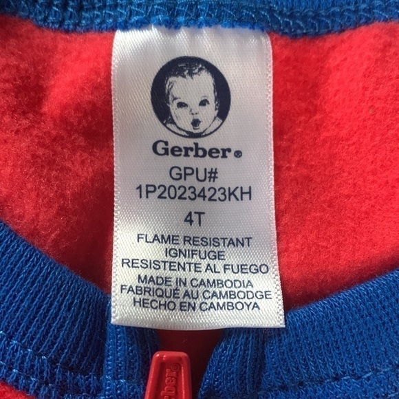 Gerber Puppy Embroidered Warm Blanket Sleeper - Picture 4 of 5